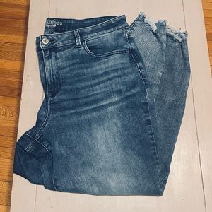 Maurices XL Jeggings - Distressed Ankle